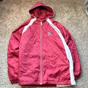 Alabama Crimson Tide Jacket Mens XL NCAA Football Red Oak Roll Tide